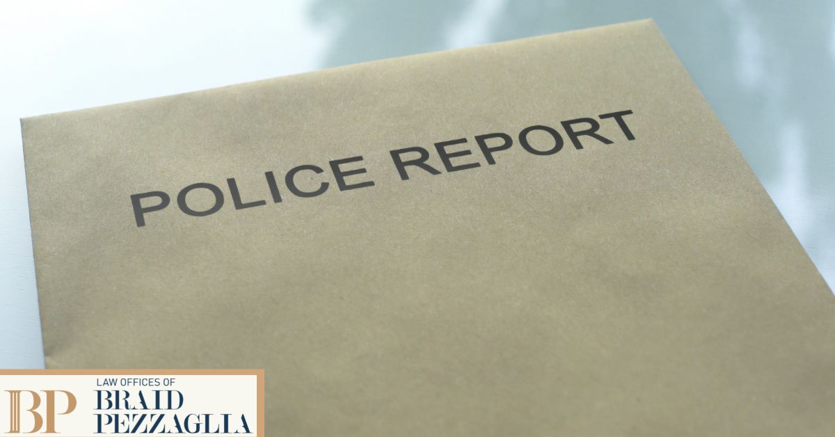 File of a police report