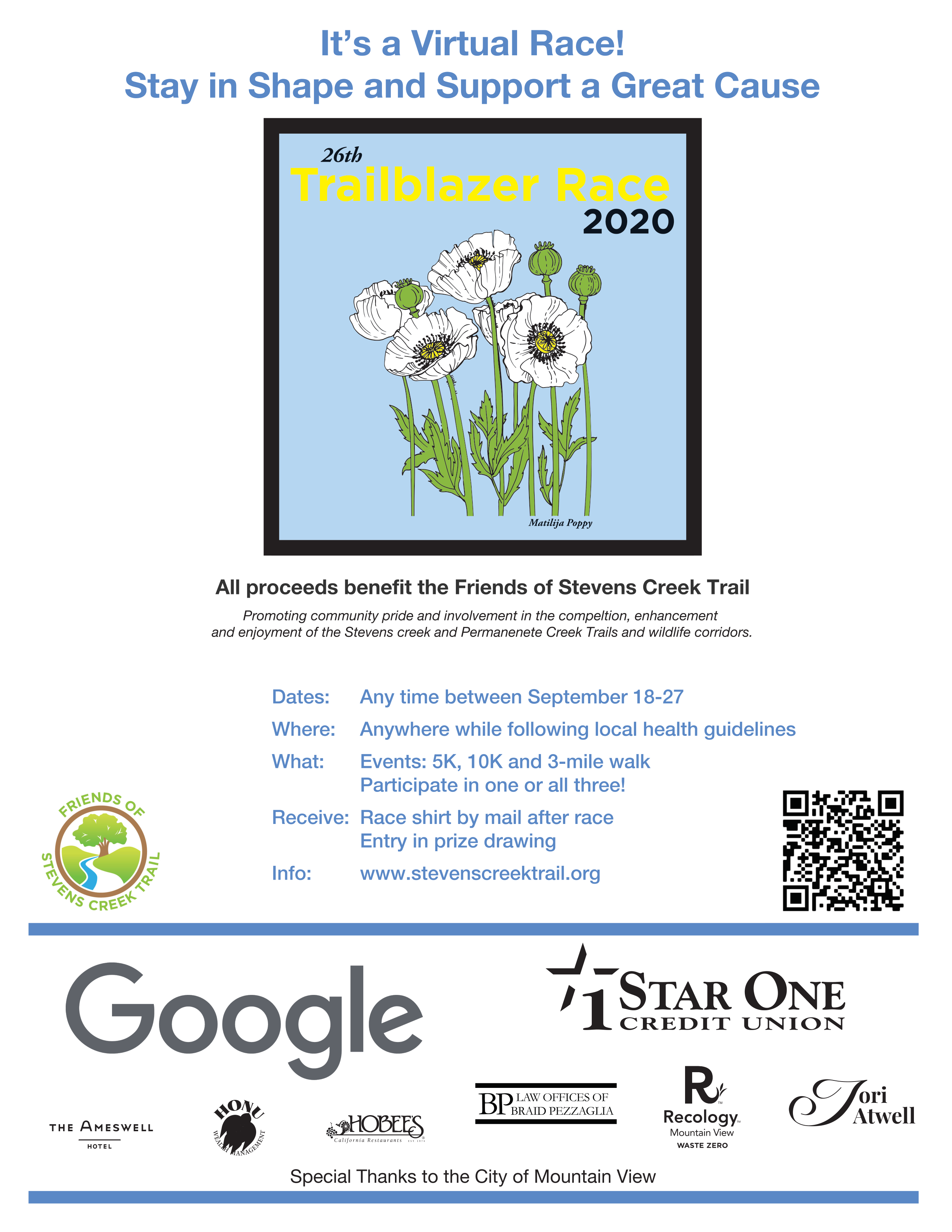 Stevens Creek Trail Trailblazer Race